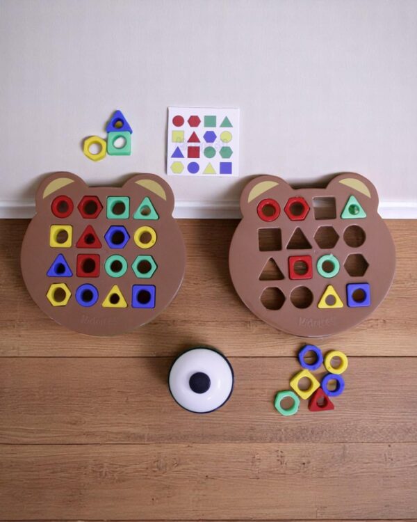 Geometric Shape Timer Puzzle
