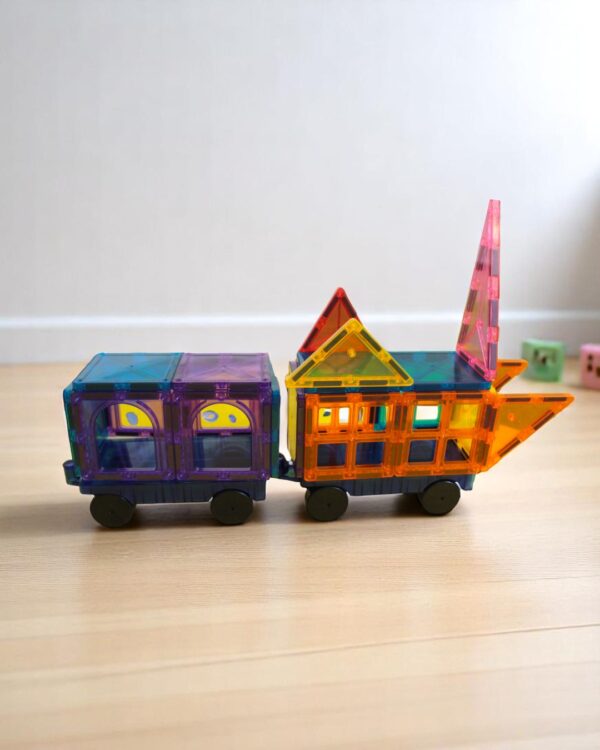 Magnetic Tiles (100 Pc Set) - Image 3