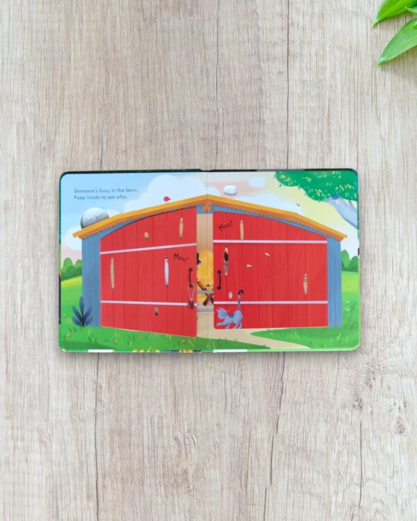 usborne Peep Inside The Farm - Image 3