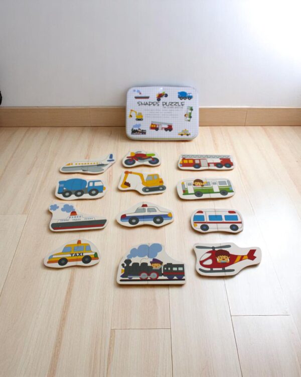 Vehicle 2-piece Puzzle