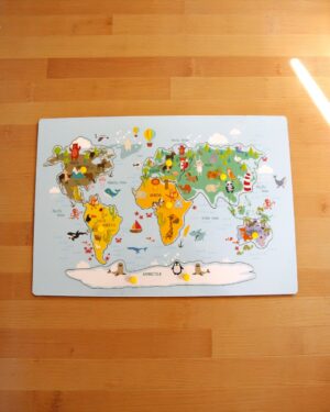 World Map – Continents