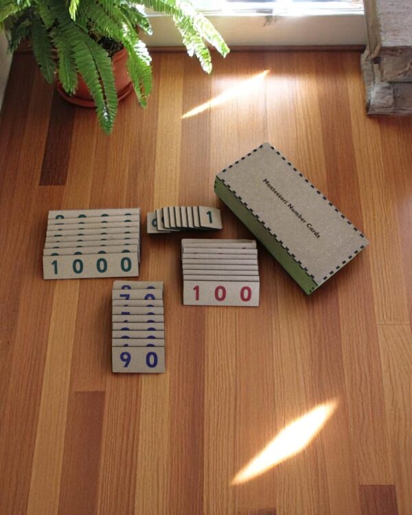 Decimal System Number Cards