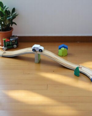 Wooden Railway Set