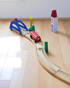 Wooden Railway Set